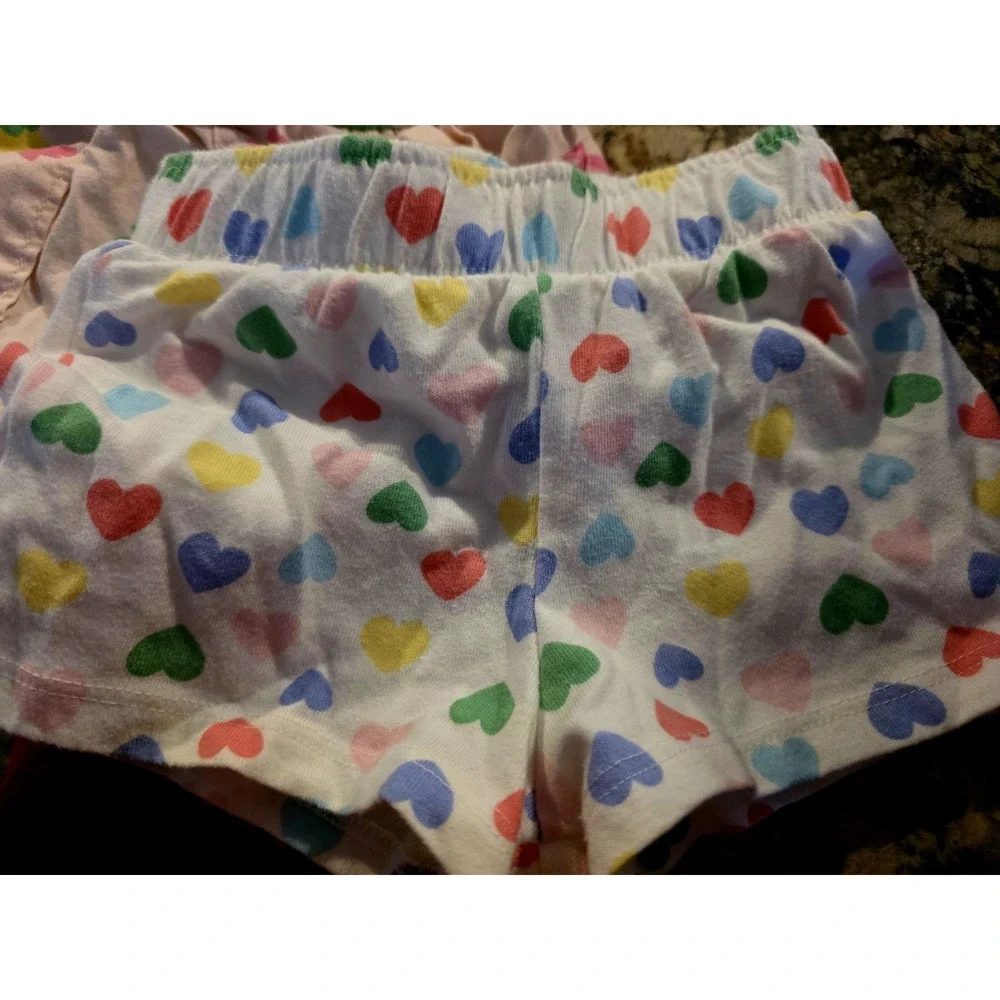 Lot of 11! Baby girl tanks. Shirt. Shorts shirt. Size 6-9 Months